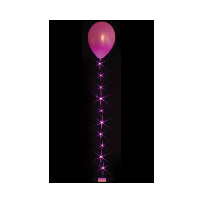 GUIRLANDE 10 LEDS 1 METRE FUSCHIA GUIRLANDE 10 LEDS 1 METRE FUSCHIA