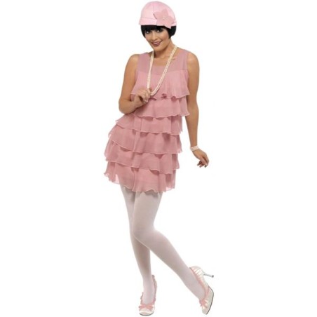 DEGUISEMENT ROBE ROSE 20 S