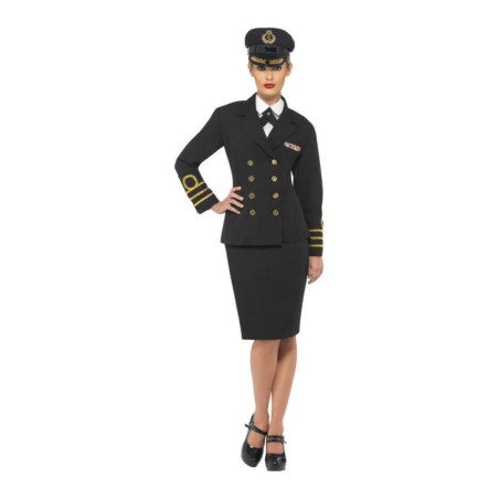 DEGUISEMENT NAVY OFFICIER FEMME TAILLE M