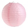SACHET DE 2 LANTERNES 30 CM ROSE