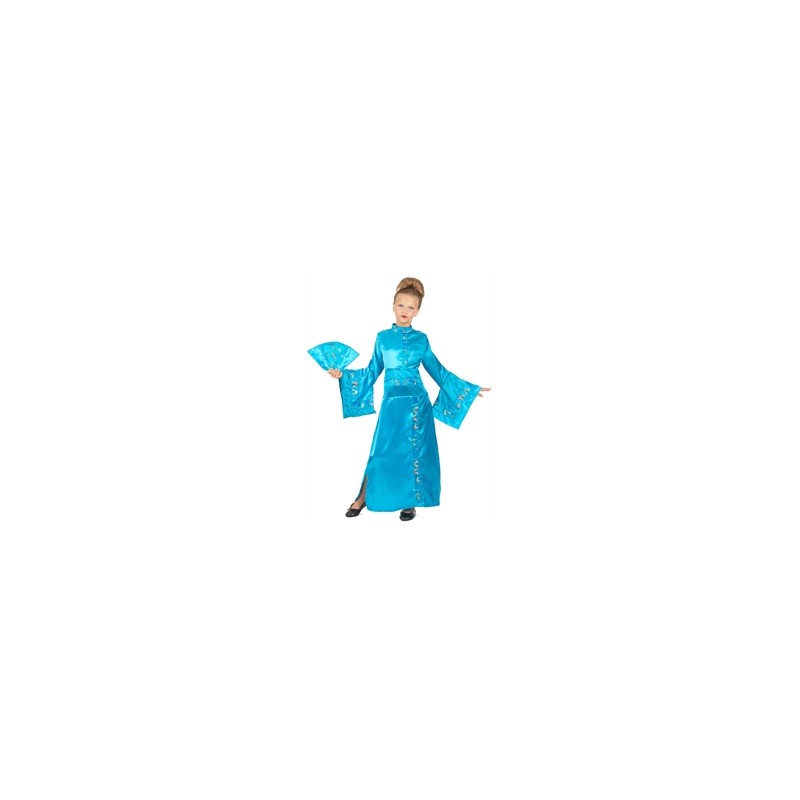DEGUISEMENT GEISHA BLEUE TAILLE 4/6ANS DEGUISEMENT GEISHA BLEUE TAILLE 4/6ANS