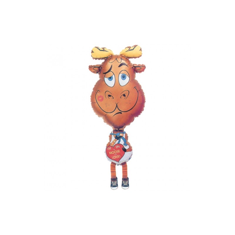 BALLON METALLIQUE ANIMAL MARCHEUR AIRWALKERS ST VALENTIN 100 CM BALLON METALLIQUE ANIMAL MARCHEUR AIRWALKERS ST VALENTIN 100 CM