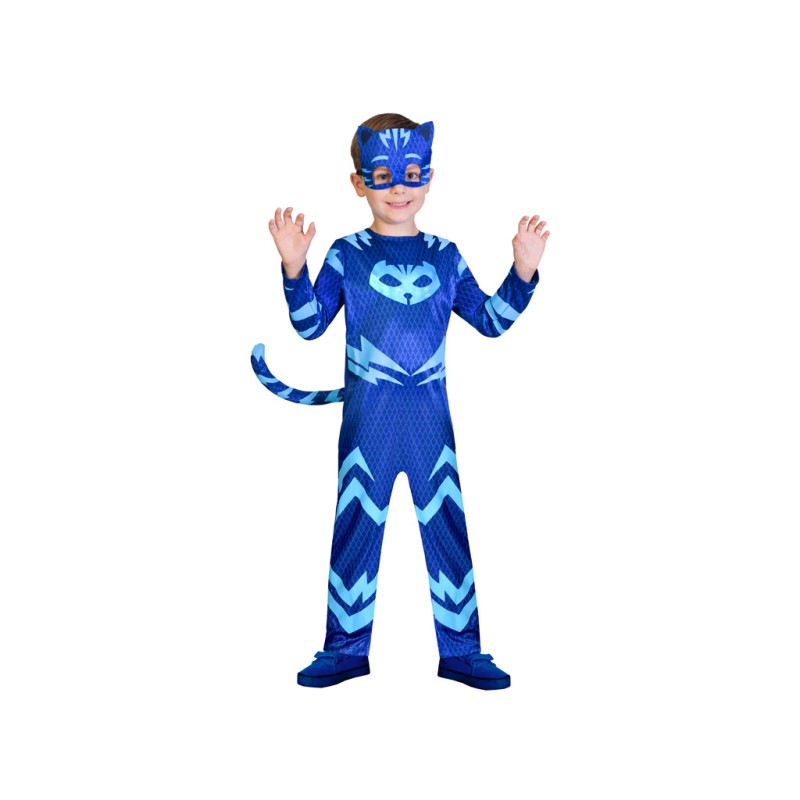 DEGUISEMENT PJMASKS CATBOY BLEU TAILLE 3-4 ANS