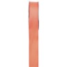 RUBAN SATIN DOUBLE FACE CORAIL 6 MM X 25 M
