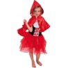 DEGUISEMENT CHAPERON ROUGE TAILLE 140 CM 10 ANS 