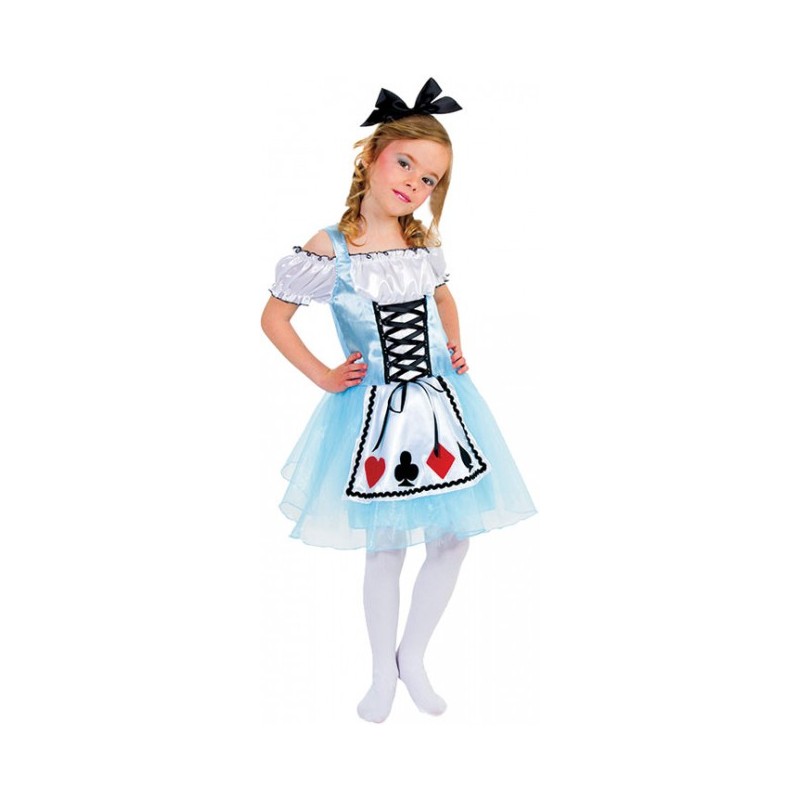 DEGUISEMENT ALICE ROBE JEU DE CARTE TAILLE 8 ANS DEGUISEMENT ALICE ROBE JEU DE CARTE TAILLE 8 ANS