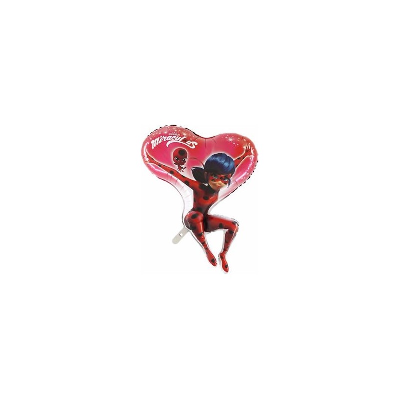 BALLON METALLIQUE LADYBUG THE MIRACULOUS 95 CM BALLON METALLIQUE LADYBUG THE MIRACULOUS 95 CM