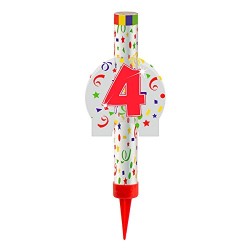 FONTAINE DE GLACE POUR GATEAU CHIFFRE 4