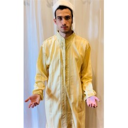 DEGUISEMENT ORIENTAL TAILLE M/L TUNIQUE LONGUE/PANTALON/COIFFE