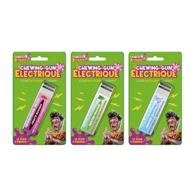CHEWING-GUM ELECTRIQUE FARCES ET ATTRAPES CHEWING-GUM ELECTRIQUE FARCES ET ATTRAPES