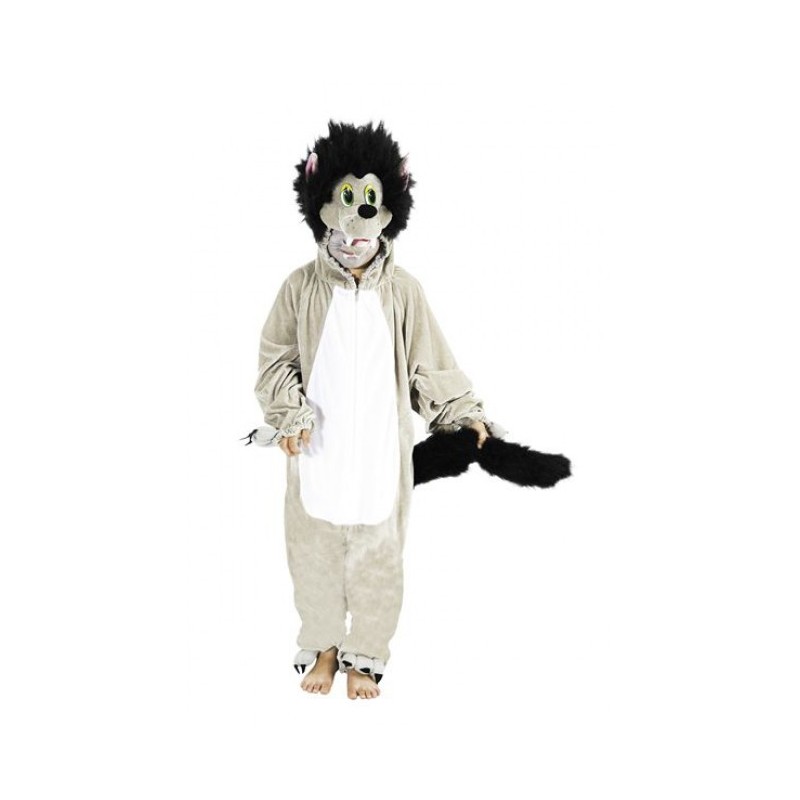 DEGUISEMENT LOUP GRIS TAILLE 10 ANS DEGUISEMENT LOUP GRIS TAILLE 10 ANS