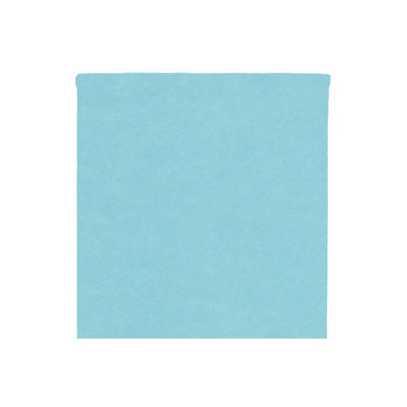 NAPPE EN ROULEAU UNIE TISSU NON TISSE POLYESTER BLEU CIEL 1,20M X 10 M
