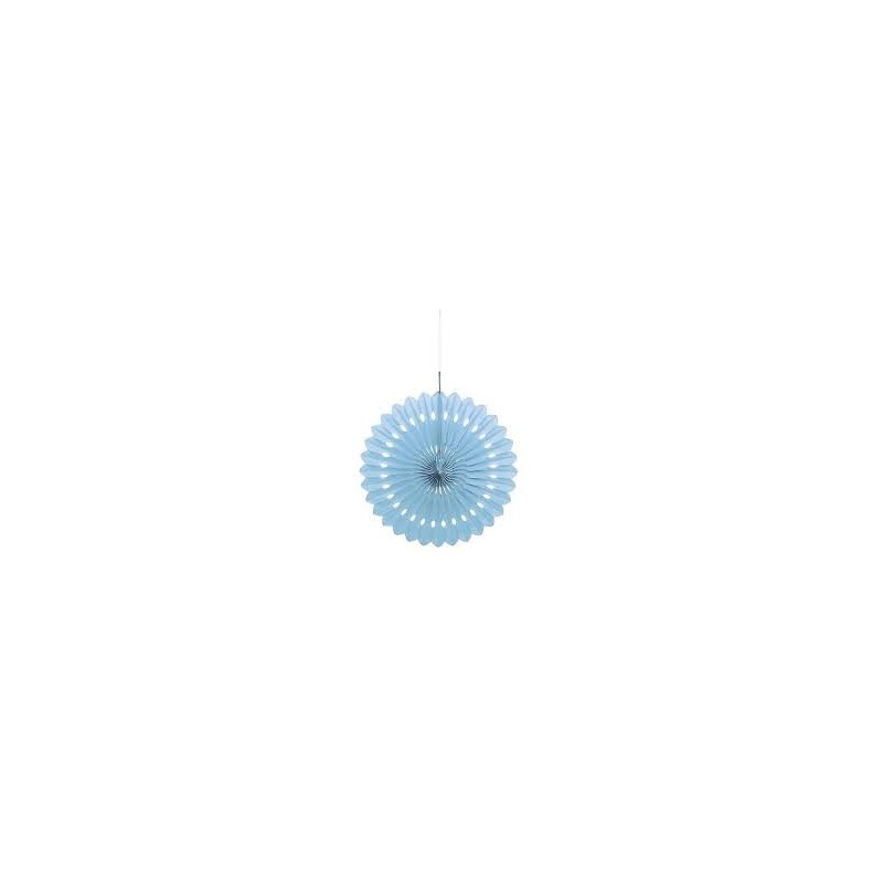 DECORATION EVENTAIL EN PAPIER 40,6 CM BLEU DECORATION EVENTAIL EN PAPIER 40,6 CM BLEU