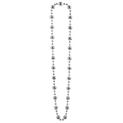 COLLIER BOULE A FACETTE DISCO 