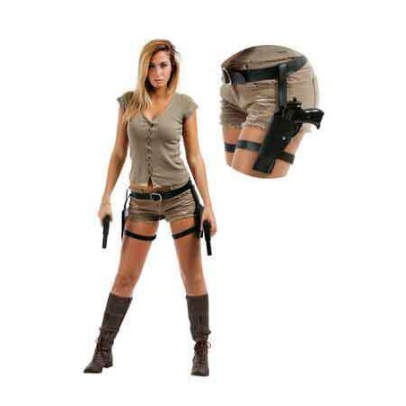 DOUBLE HOLSTER DE JAMBES