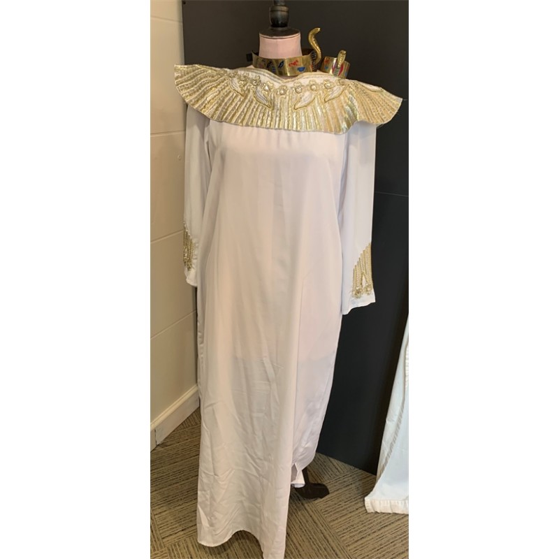 DEGUISEMENT CLEOPATRE OR/BLANC TAILLE M DEGUISEMENT CLEOPATRE OR/BLANC TAILLE M