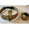 DEGUISEMENT CLEOPATRE OR/BLANC TAILLE M