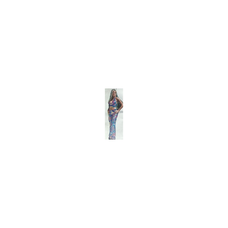 DEGUISEMENT PSYCHADELIQUE TAILLE 38/40 DEGUISEMENT PSYCHADELIQUE TAILLE 38/40