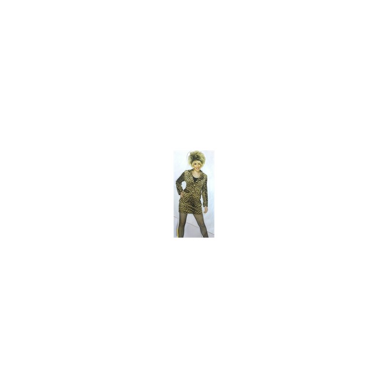 DEGUISEMENT TINA TURNER TAILLE M TISSU LEOPARD DEGUISEMENT TINA TURNER TAILLE M TISSU LEOPARD