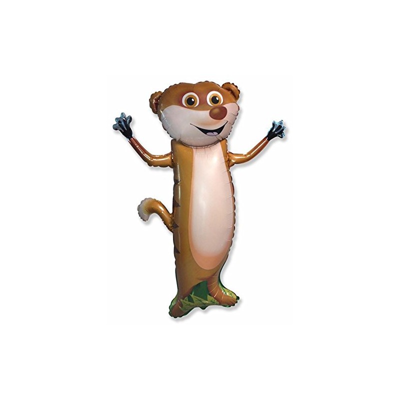 BALLON METALLIQUE SURICATE 109 X 76 CM BALLON METALLIQUE SURICATE 109 X 76 CM