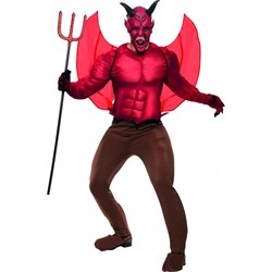 DEGUISEMENT DIABLE MUSCLE /AILE TAILLE M