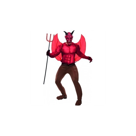 DEGUISEMENT DIABLE MUSCLE /AILE TAILLE M