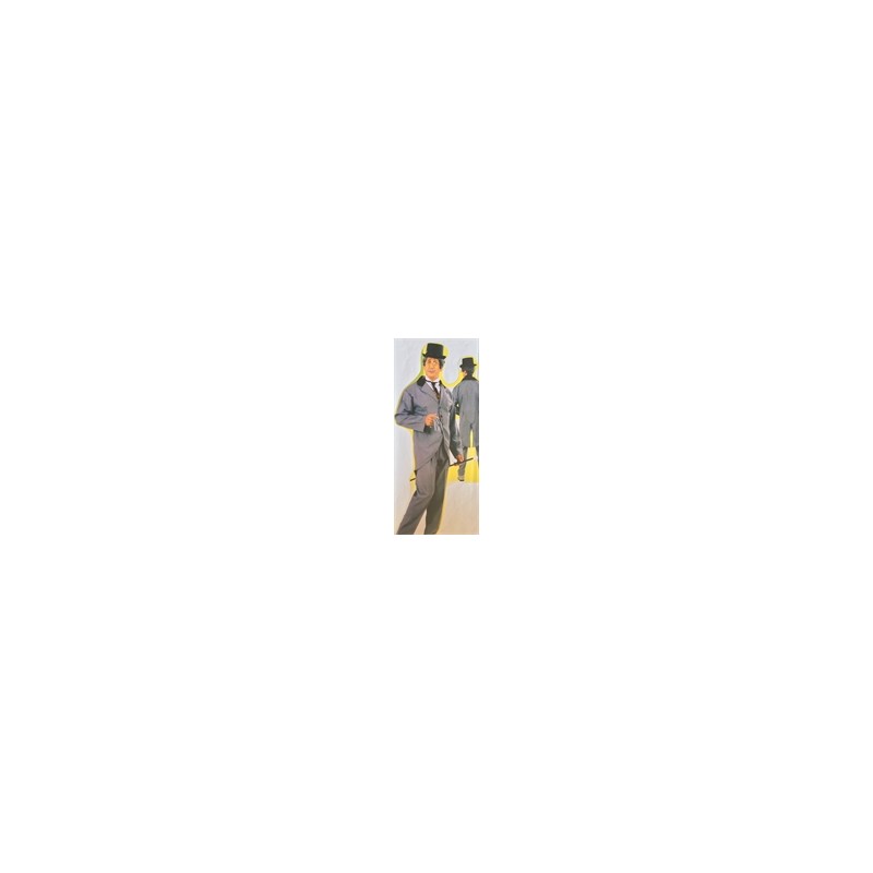 DEGUISEMENT GENTILHOMME GRIS 19EME GRIS TAILLE M/L DEGUISEMENT GENTILHOMME GRIS 19EME GRIS TAILLE M/L
