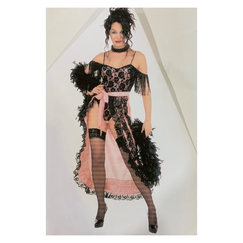 DEGUISEMENT MOULIN ROUGE ROSE ET NOIR TAILLE M DEGUISEMENT MOULIN ROUGE ROSE ET NOIR TAILLE M