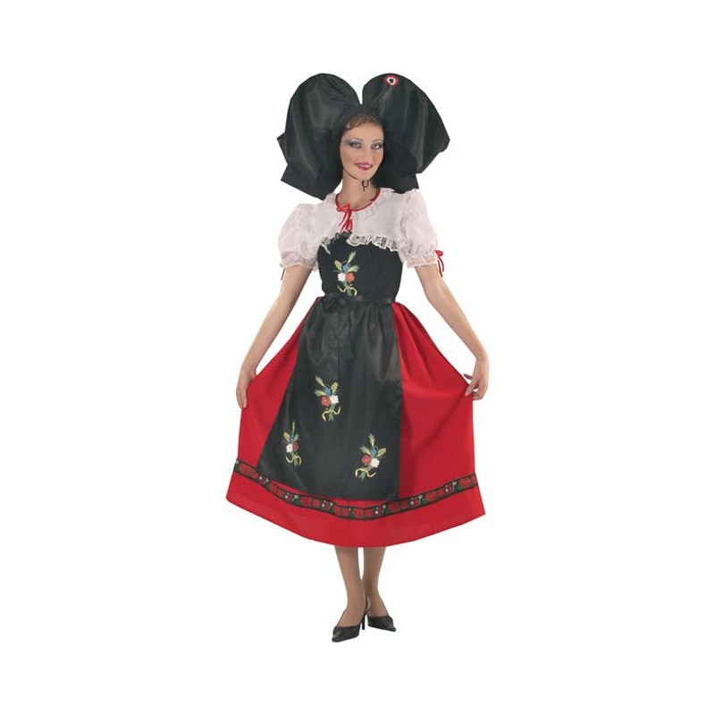 DEGUISEMENT ALSACIENNE TAILLE 40/42 DEGUISEMENT ALSACIENNE TAILLE 40/42