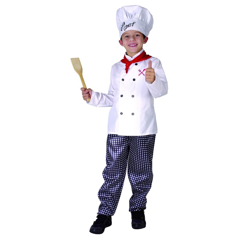 DEGUISEMENT CUISINIER CHEF CUISTO TAILLE 10/12 ANS DEGUISEMENT CUISINIER CHEF CUISTO TAILLE 10/12 ANS