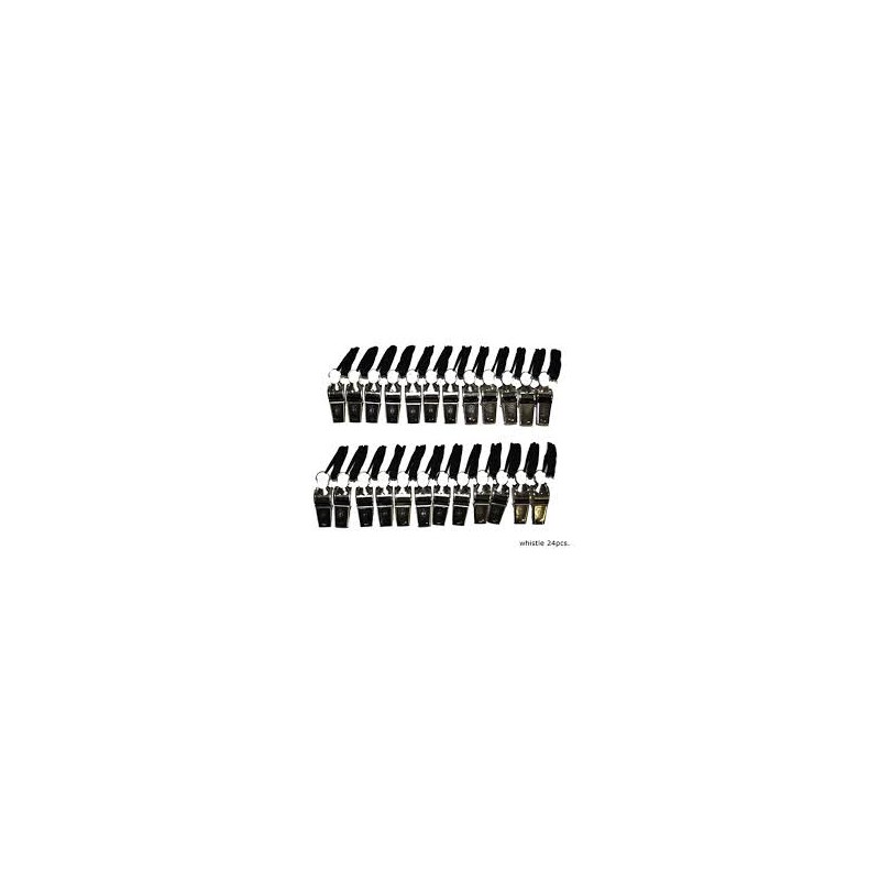 SIFFLET EN METAL RUBAN NOIR SIFFLET EN METAL RUBAN NOIR