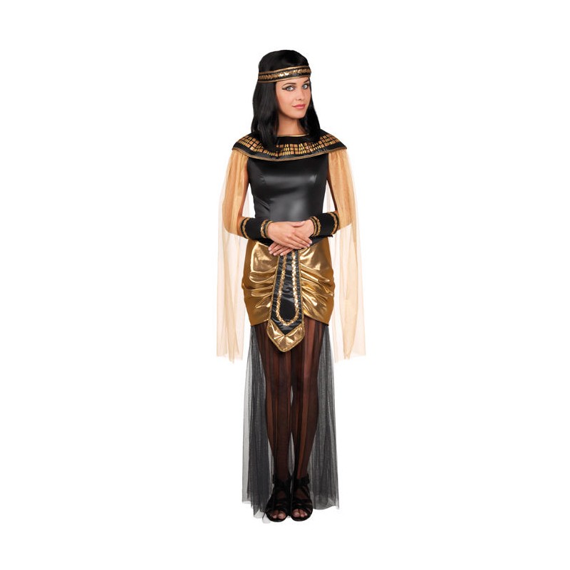 DEGUISEMENT EGYPTIENNE NOIRE-OR TAILLE 40/42 DEGUISEMENT EGYPTIENNE NOIRE-OR TAILLE 40/42