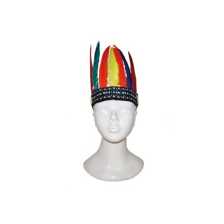 BANDEAU INDIEN PLUSIEURS PLUMES
