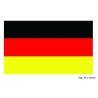 DRAPEAU TISSU ALLEMAGNE 90 X 150 CM