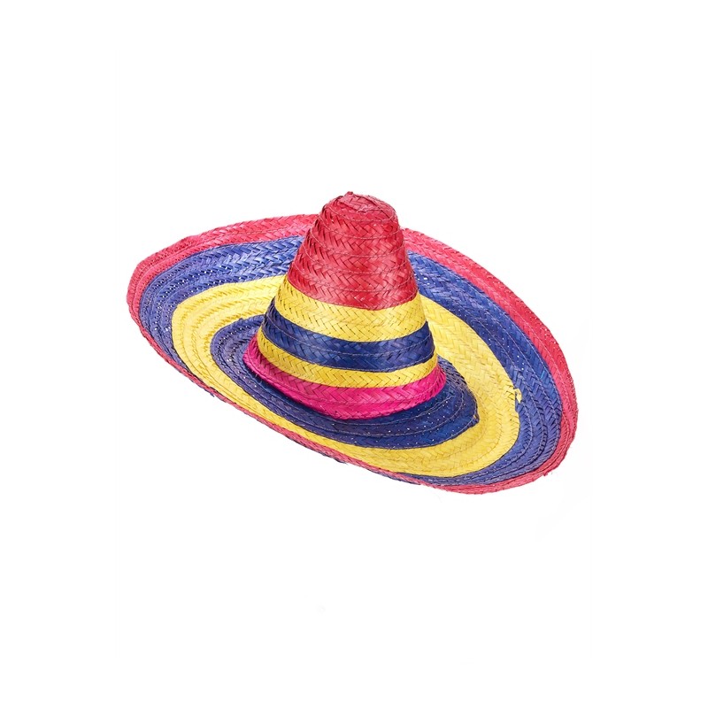 SOMBRERO MULTICOLORE 50 CM SOMBRERO MULTICOLORE 50 CM