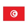 DRAPEAU TISSUS TUNISIE 90 X 150 CM