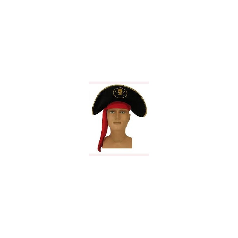 CHAPEAU PIRATE TETE DE MORT CHAPEAU PIRATE TETE DE MORT