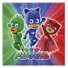 20 SERVIETTES PJMASK 33X33 CM 