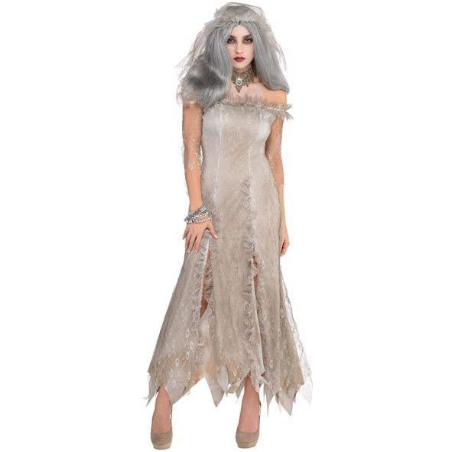 DEGUISEMENT MARIEE ZOMBIE TAILLE UNIQUE 