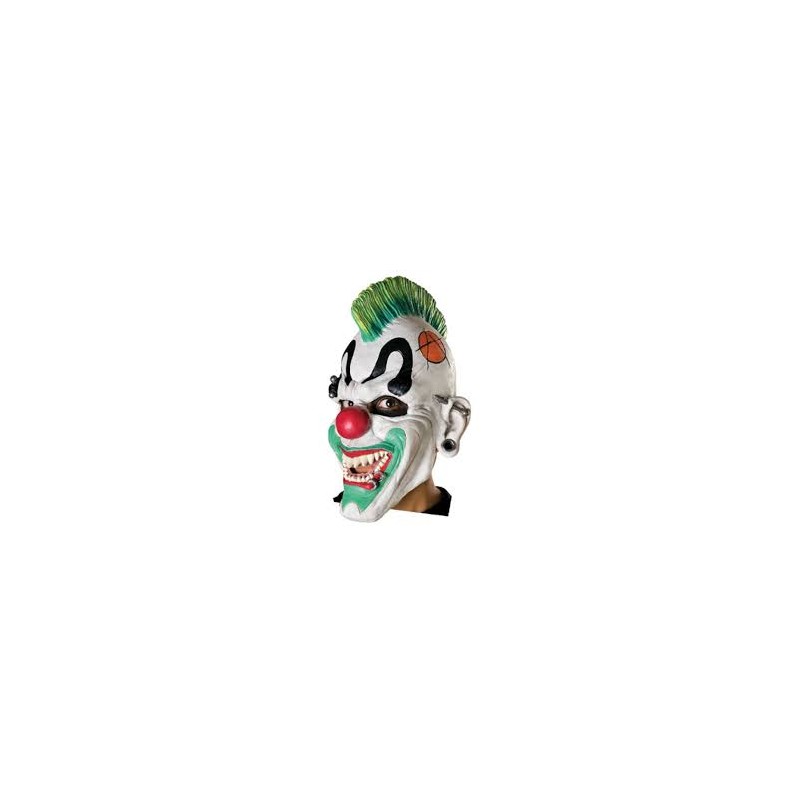 MASQUE CLOWN PUNK CRETE VERTE MASQUE CLOWN PUNK CRETE VERTE