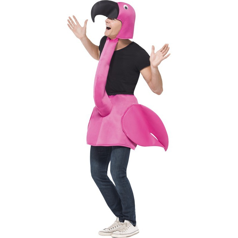 DEGUISEMENT FLAMANT ROSE TAILLE STANDARD DEGUISEMENT FLAMANT ROSE TAILLE STANDARD