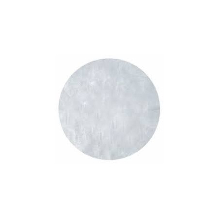 6 SET DE TABLE ROND FANON METAL ARGENT