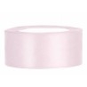 RUBAN SATIN ROSE CLAIR 25 MM X 25 M