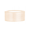 RUBAN SATIN BLANC CREME 25 MM X 25 M