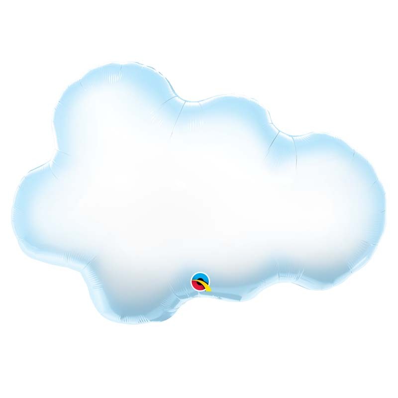 BALLON METALLIQUE NUAGE BLANC 76 CM BALLON METALLIQUE NUAGE BLANC 76 CM