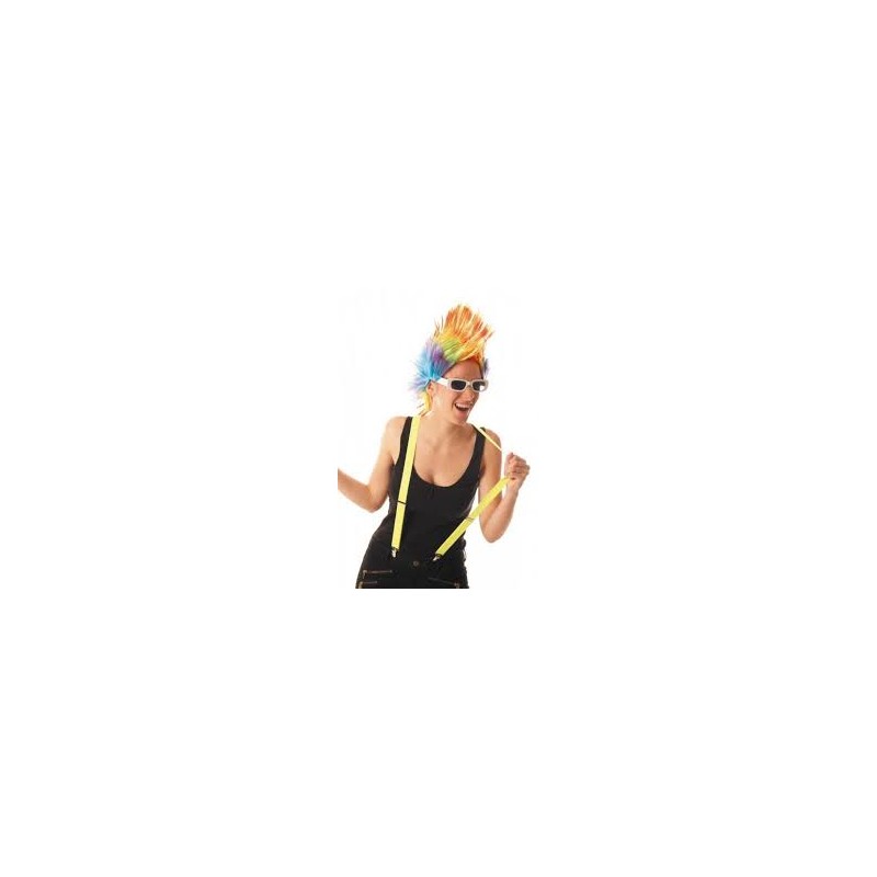 BRETELLE FINE JAUNE FLUO BRETELLE FINE JAUNE FLUO