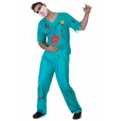 DEGUISEMENT CHIRURGIEN ZOMBI TAILLE XL