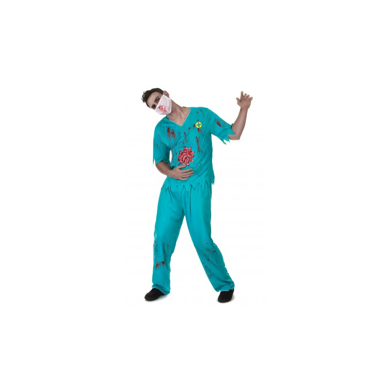 DEGUISEMENT CHIRURGIEN ZOMBI TAILLE XL DEGUISEMENT CHIRURGIEN ZOMBI TAILLE XL