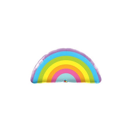 BALLON METALLIQUE ARC EN CIEL 91 CM