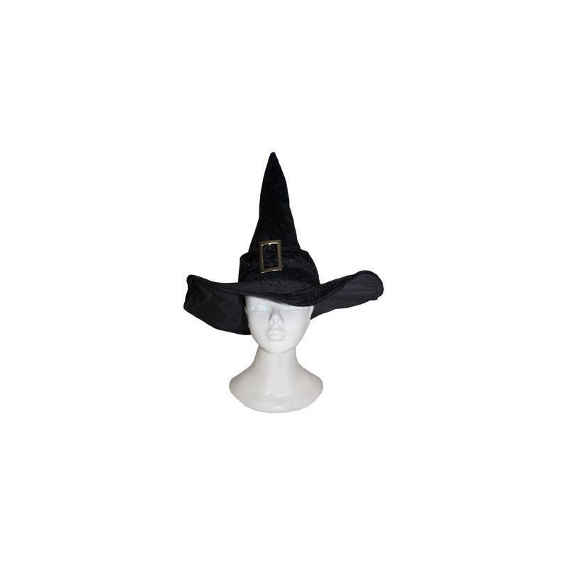 CHAPEAU DE SORCIERE A BOUCLE ARGENT CHAPEAU DE SORCIERE A BOUCLE ARGENT
